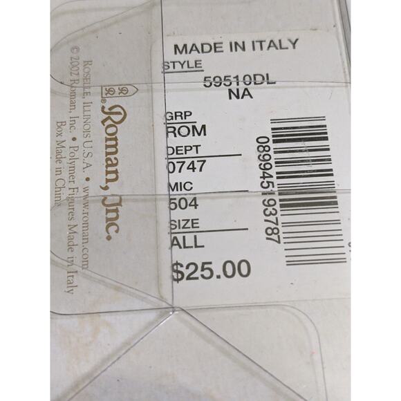 Vtg 2002 FONTANINI ITALY 5" FRANCESCA ANGEL OF TUSCANY NATIVITY FIGURE 59512 New - Picture 6 of 8